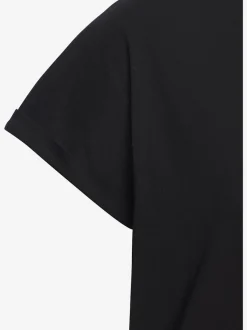 T-shirt avec encolure ronde et manches courtes en coton doux