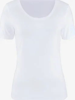 T-shirt basique à col rond et manches courtes en coton