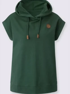 T-shirt à capuche pur coton