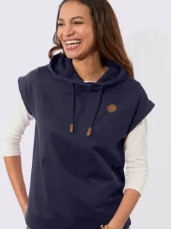T-shirt à capuche pur coton