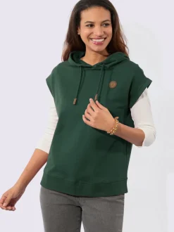 T-shirt à capuche pur coton