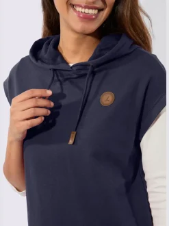 T-shirt à capuche pur coton