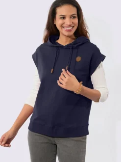 T-shirt à capuche pur coton