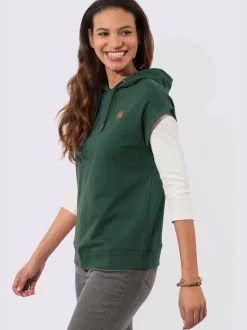 T-shirt à capuche pur coton