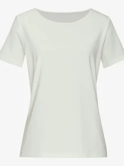 T-shirt classique à encolure ronde avec manches courtes en jersey doux