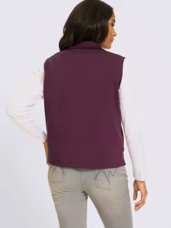 T-shirt col montant à glissière