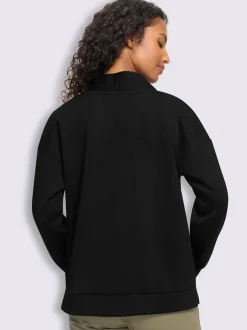 T-shirt à col montant joli col montant avec encolure en v