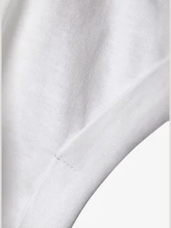 T-shirt à col rond avec impression palmier et manches courtes