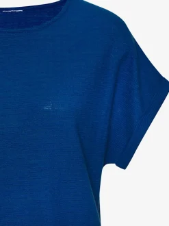 T-shirt à col rond avec manches fixées et matière douce