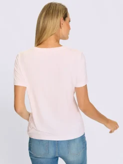 T-shirt à col rond manches courtes motif graphique fantaisie