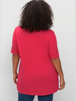T-shirt coupe évasée