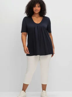 T-shirt coupe évasée