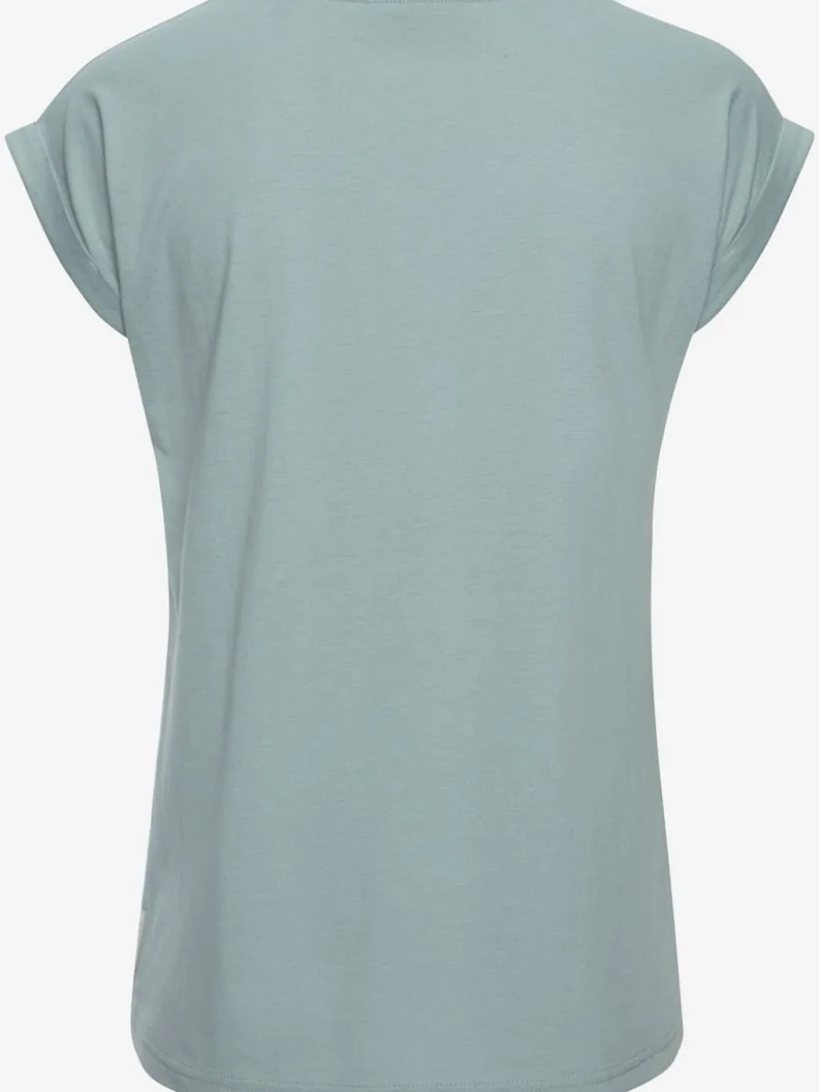T-shirt décontracté manches courtes grand imprimé devant