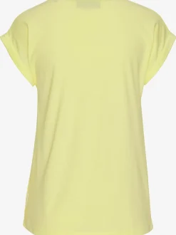 T-shirt décontracté manches courtes grand imprimé devant
