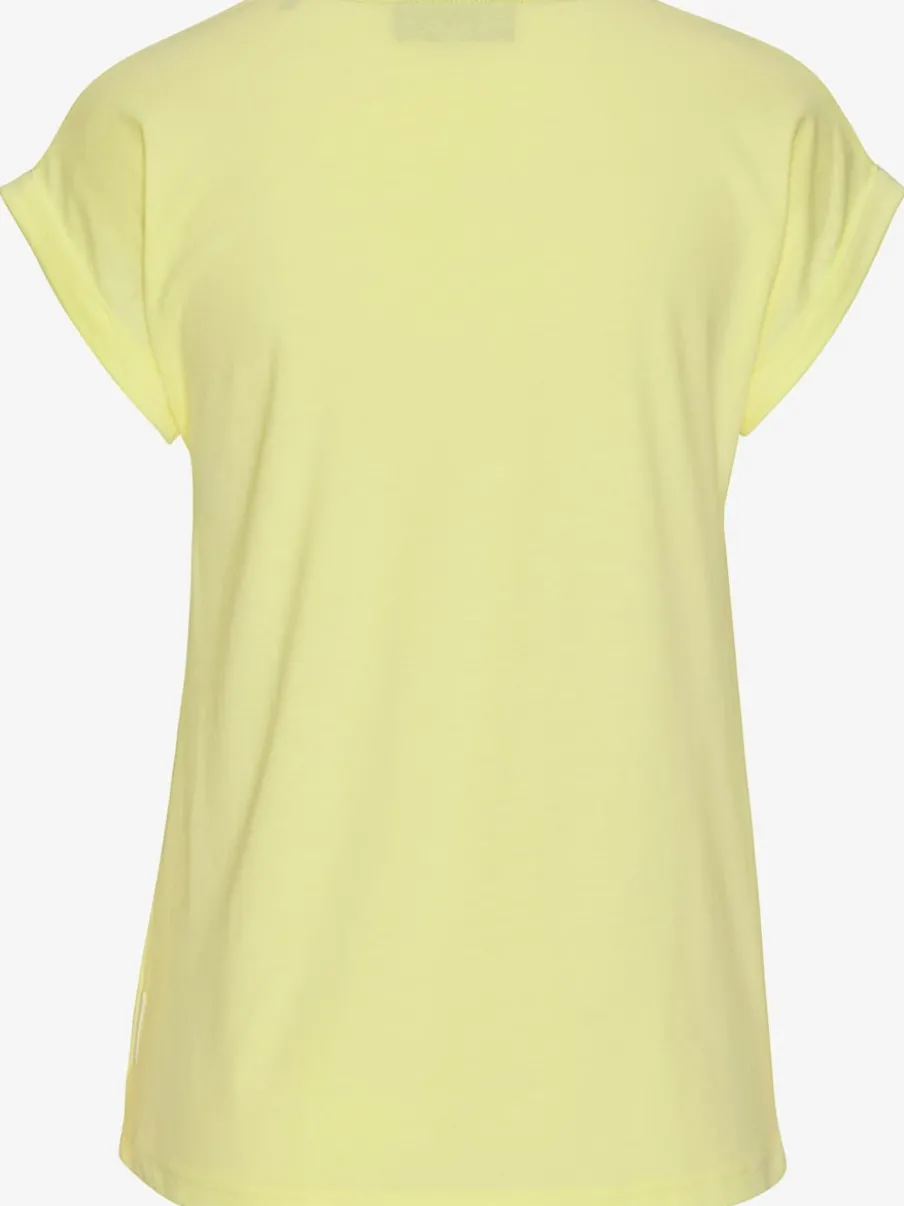 T-shirt décontracté manches courtes grand imprimé devant