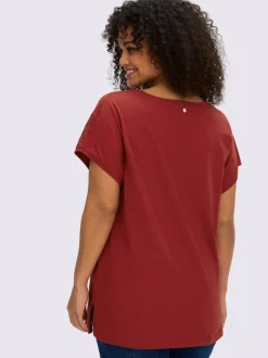 T-shirt dentelle ajourée