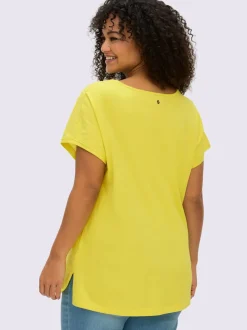 T-shirt dentelle ajourée