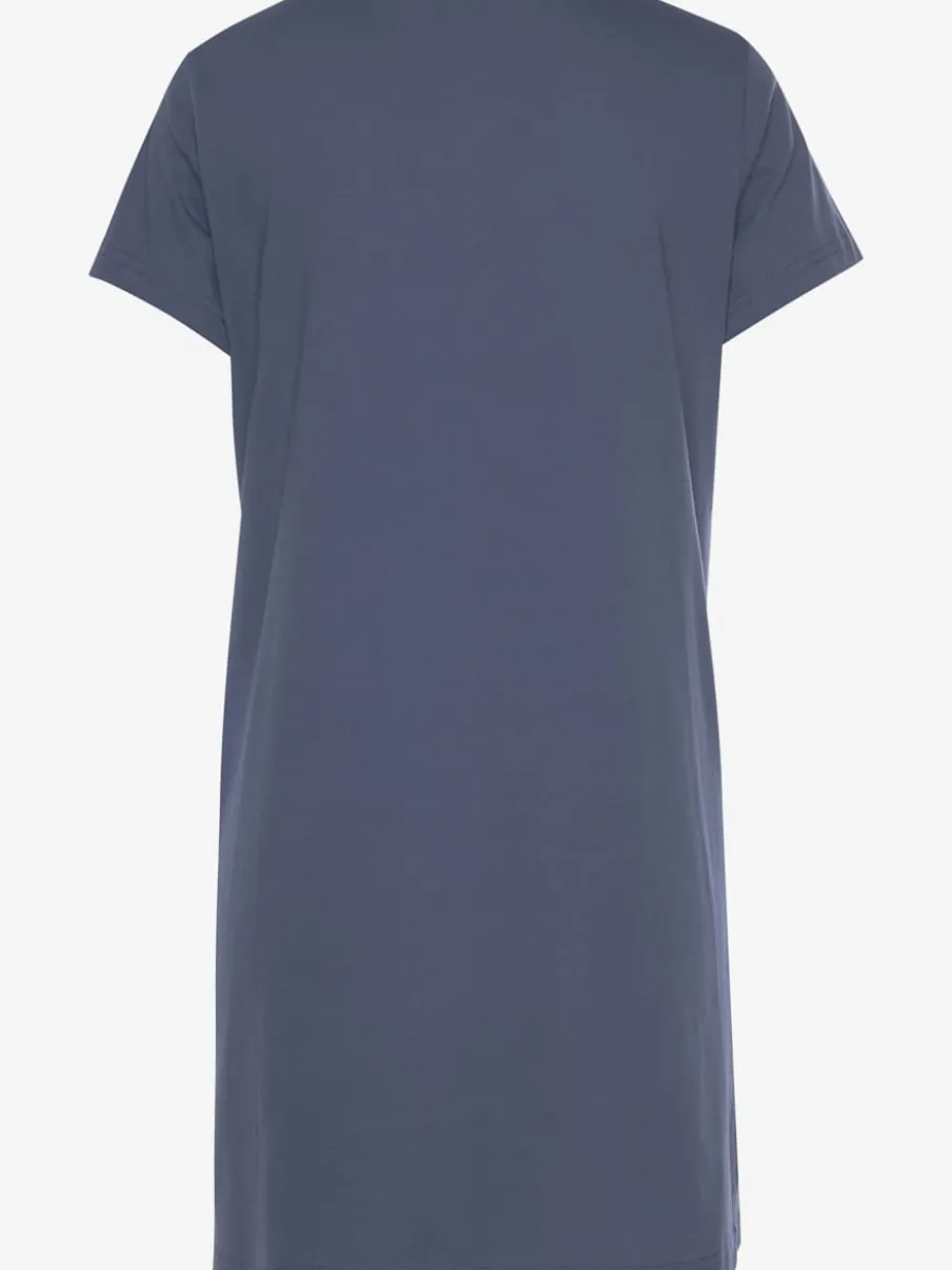 T-shirt de nuit ample avec imprimé et manches courtes
