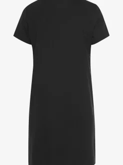 T-shirt de nuit ample avec imprimé et manches courtes