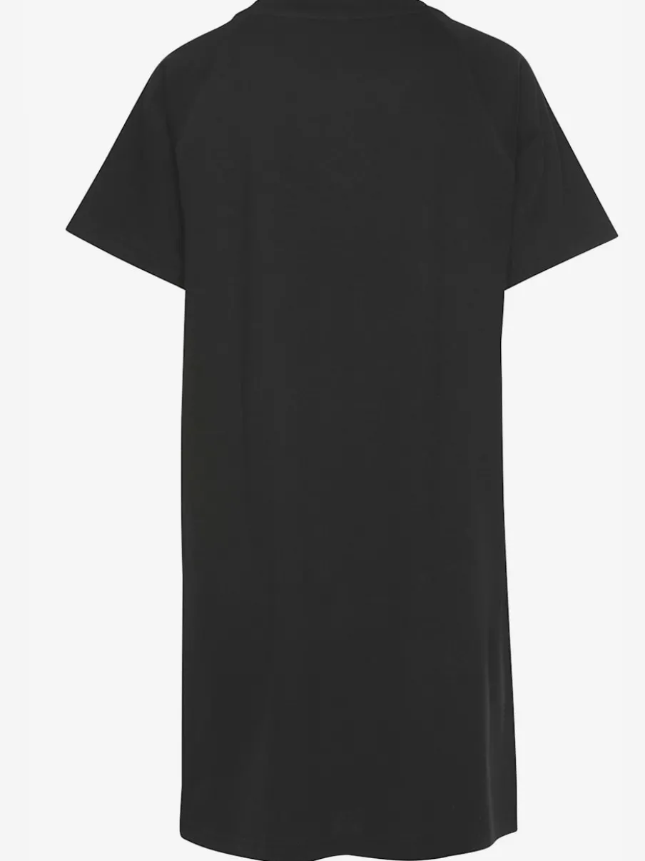 T-shirt de nuit avec inscription encolure ronde manches raglan