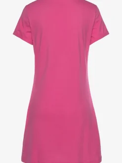 T-shirt de nuit confortable avec manches courtes et motif cœur