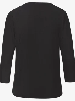 T-shirt de nuit à manches 3/4 avec imprimé discret doux