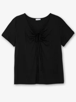 T-shirt dos nu qualité viscose extensible souple