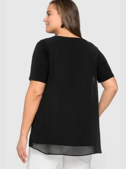 T-shirt doublé