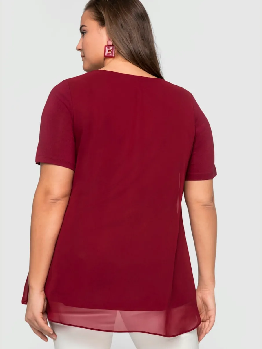 T-shirt doublé