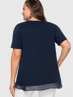T-shirt doublé