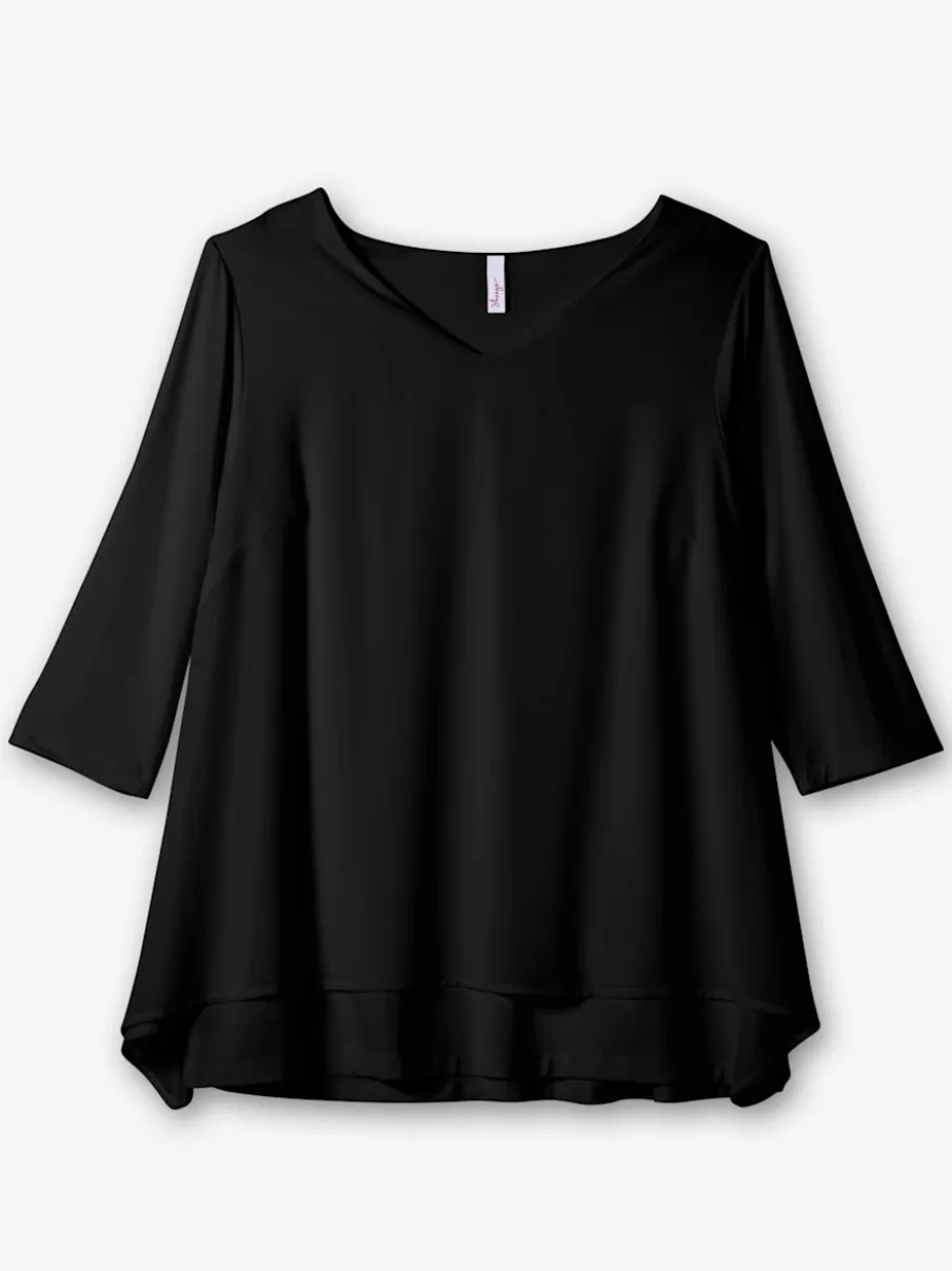 T-shirt doublé