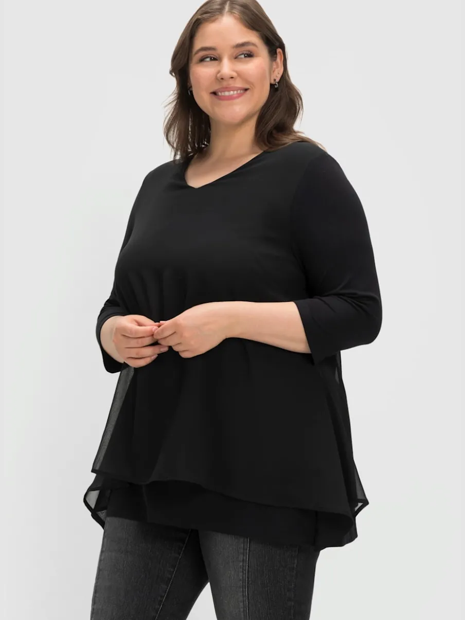 T-shirt doublé
