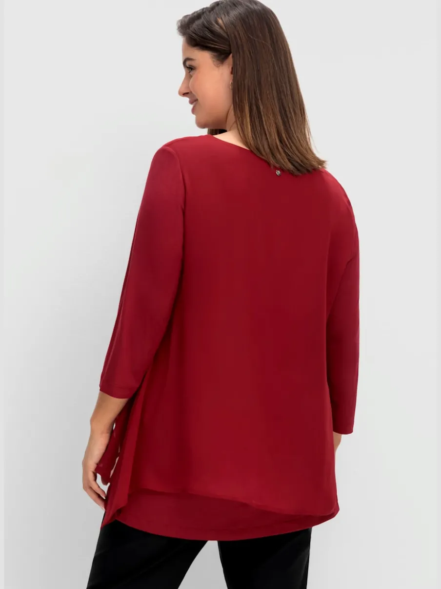 T-shirt doublé