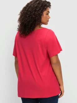 T-shirt encolure carrée