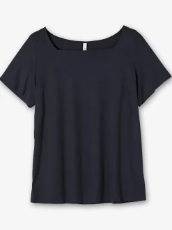 T-shirt encolure carrée