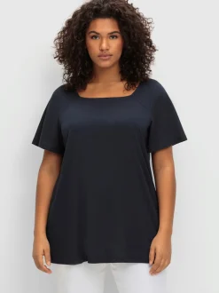T-shirt encolure carrée