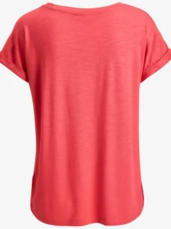 T-shirt à encolure en v beachtime
