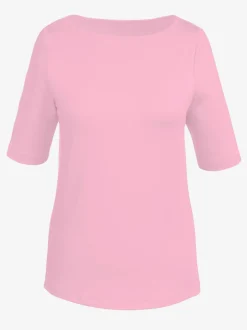 T-shirt encolure U manches courtes matière douce respirante