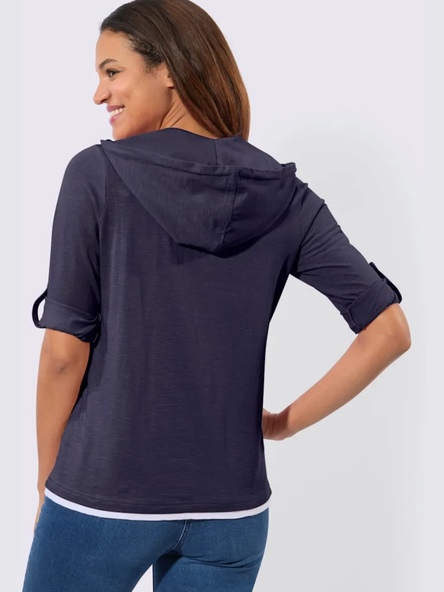 T-shirt 2 en 1 pur coton