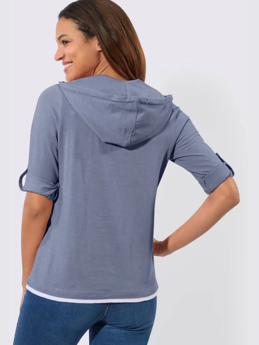 T-shirt 2 en 1 pur coton