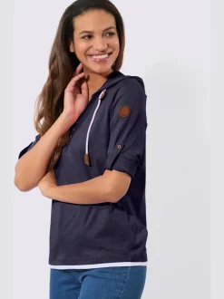 T-shirt 2 en 1 pur coton