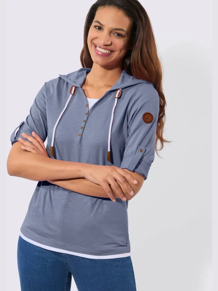 T-shirt 2 en 1 pur coton