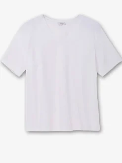 T-shirt en v
