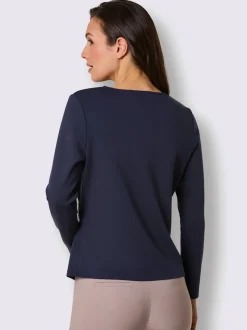 T-shirt en v modal (tencel)