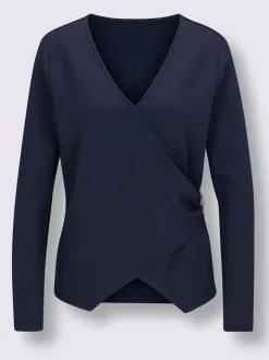 T-shirt en v modal (tencel)