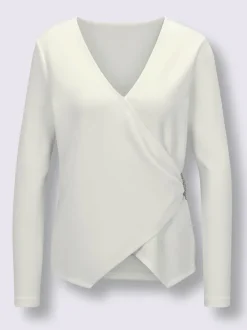 T-shirt en v modal (tencel)