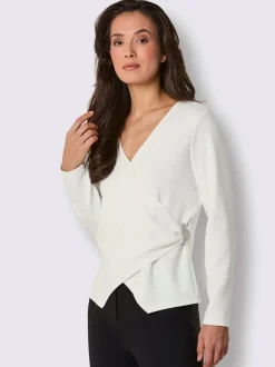 T-shirt en v modal (tencel)