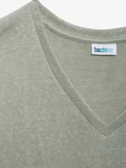 T-shirt en v t-shirt d'été léger