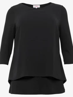 T-shirt forme fluide en pointe