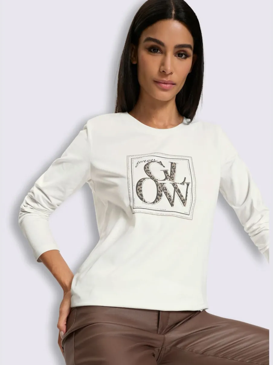 T-shirt imprimé motif imprimé